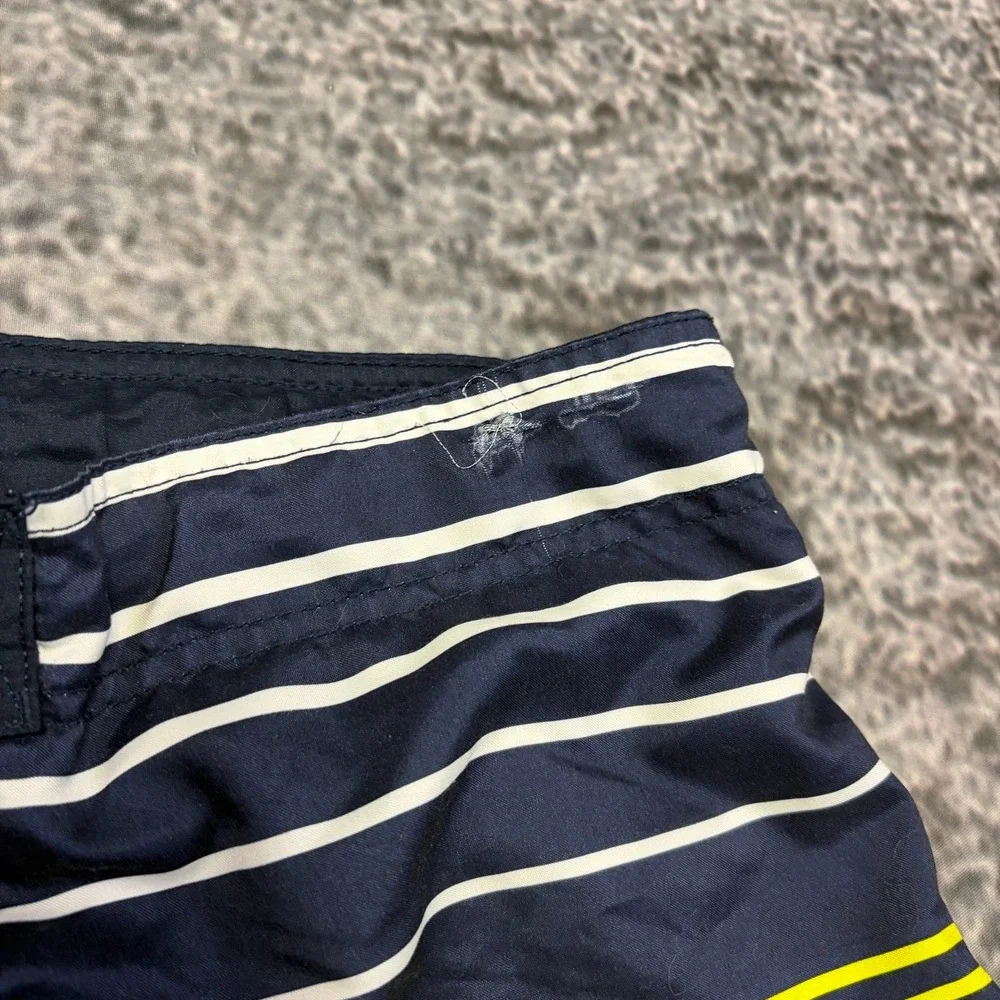VTG Y2K Ocean Pacific Board‎ Shorts Mens Medium Striped Surf Skater Swim Trunks